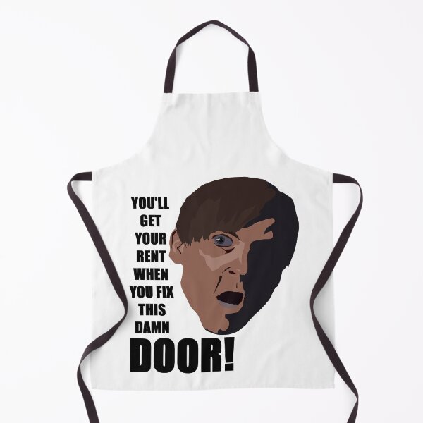 Item preview, You'll get your rent when you fix this damn door! designed and sold by zareworks.