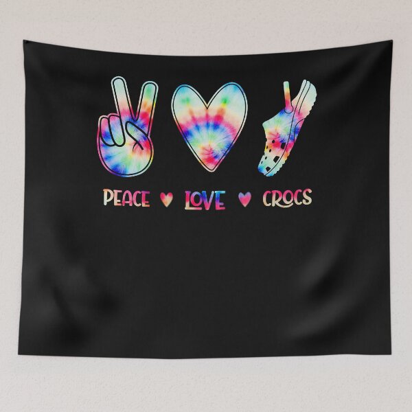 Item preview, Peace Love Crocs Funny Gift for Family Xmas Pyjama designed and sold by dendiol.