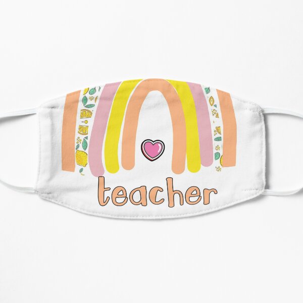Teacher love Flat Mask