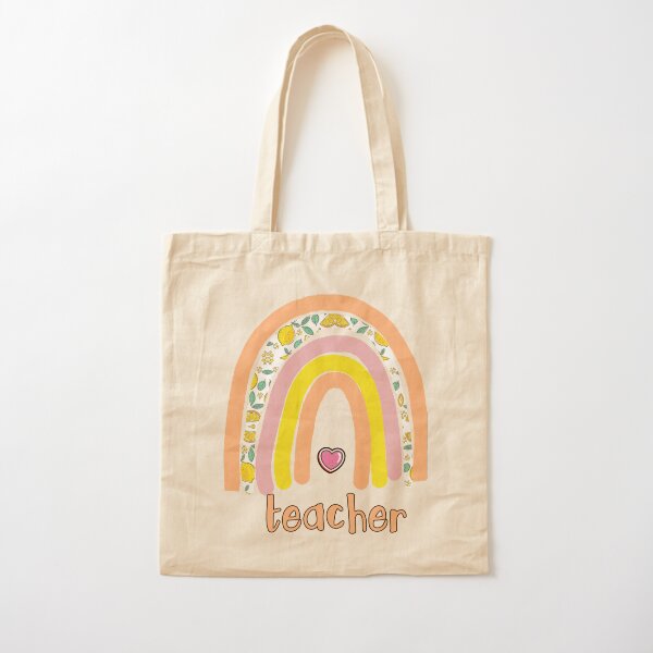 Teacher love Cotton Tote Bag