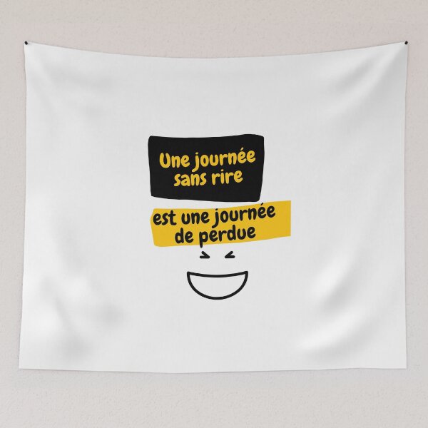 Item preview, A day without laughter is a day wasted designed and sold by mgconseils.