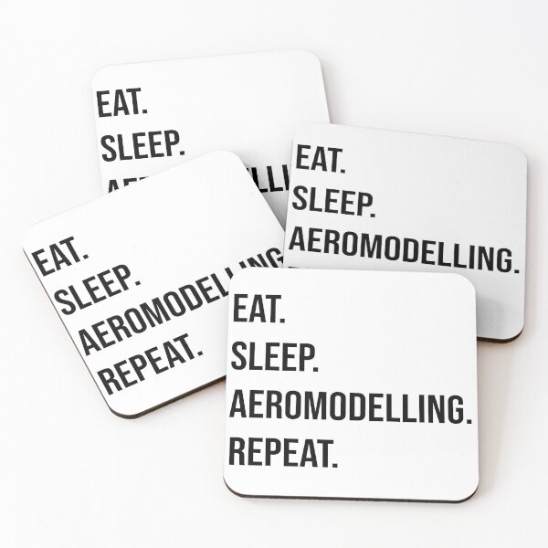 Item preview, eat sleep aeromodelling repeat designed and sold by RababE.