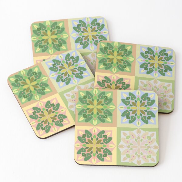 Item preview, Flower seamless pattern square  designed and sold by Ayujinar.
