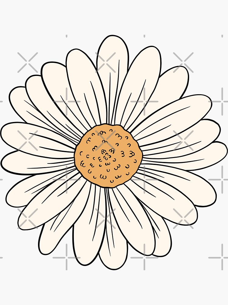 Daisy Sticker for Sale by Jamie Maher