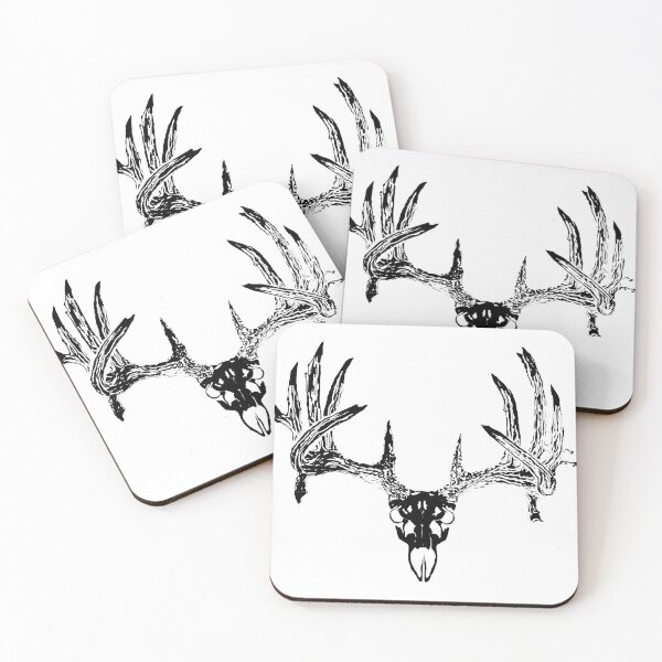 Item preview, Big buck skull black designed and sold by Saltypro.