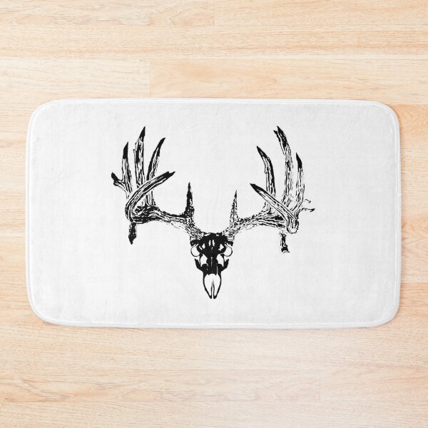 Item preview, Big buck skull black designed and sold by Saltypro.