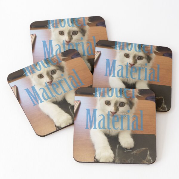 Item preview, Model material kitty art designed and sold by JakesTake.