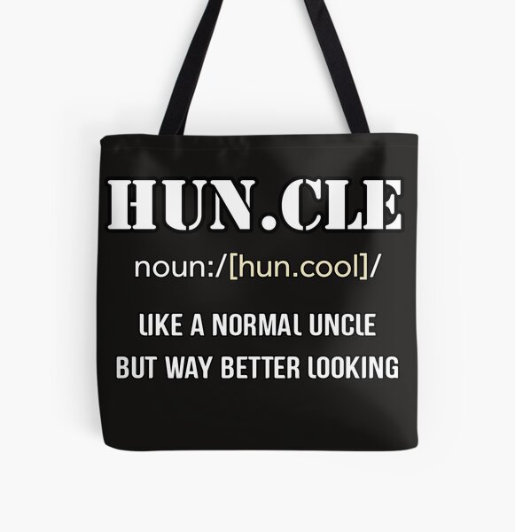 Define Cool Uncle All Over Print Tote Bag