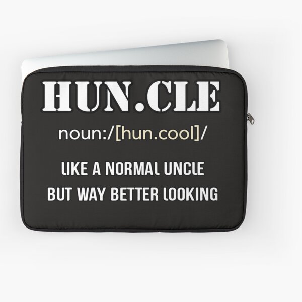 Define Cool Uncle Laptop Sleeve