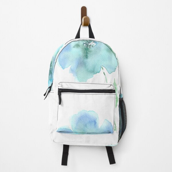 Item preview, Blue Floral Watercolour designed and sold by DebiGarrettArt.