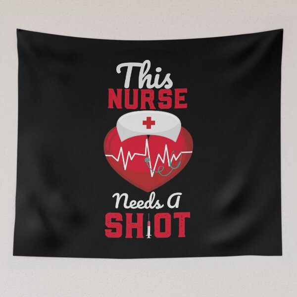 Item preview, This Nurse Needs A Shot designed and sold by ADAMYASS.