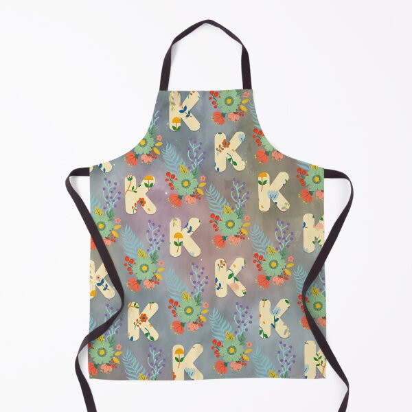 Item preview, Letter K with Floral  designed and sold by MoSaid.