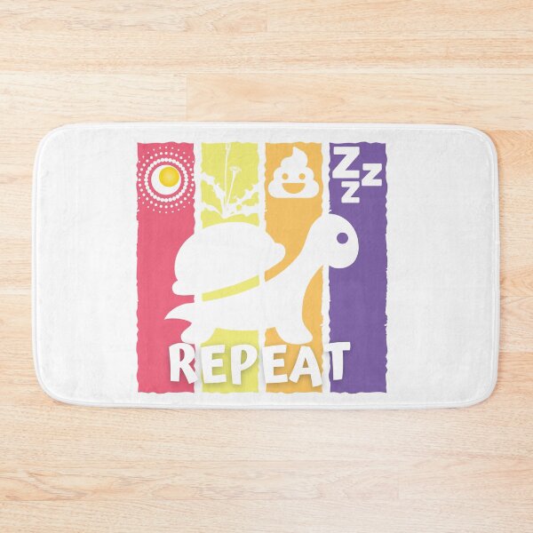 Item preview, Tortoise Sunbath dandelion poop sleep repeat designed and sold by Cheerocki.