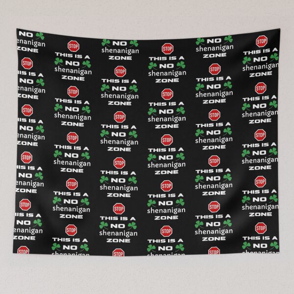 Item preview, Stop this is a no shenanigan zone designed and sold by Ollie P.  Leo.