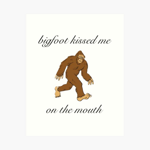 Believe In Pizza Funny Sassy Sasquatch, Bigfoot Cryptid Yeti Yowi