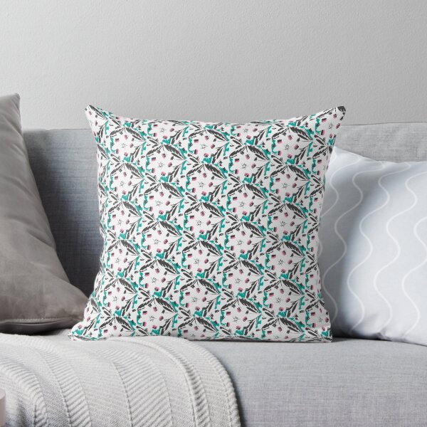 BBPG pattern Throw Pillow