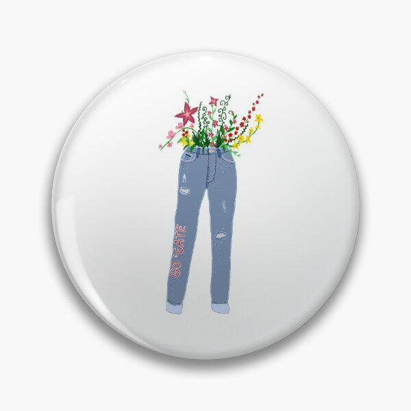 Item preview, Colgate Mom Jeans with flowers designed and sold by blejsart.
