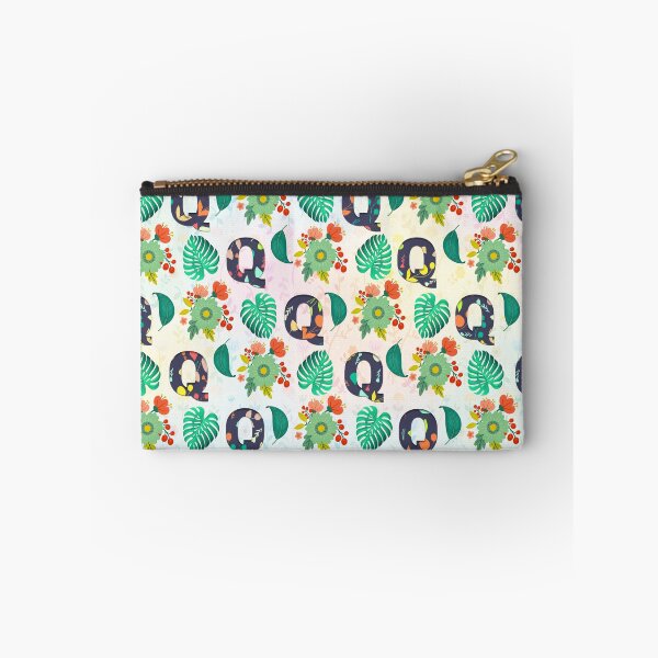 Item preview, Pattern of Floral and Letter Q  designed and sold by MoSaid.