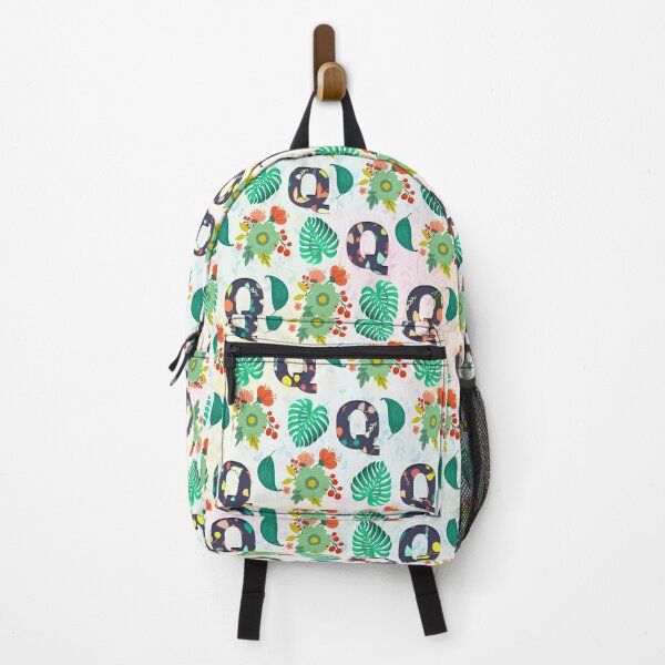 Item preview, Pattern of Floral and Letter Q  designed and sold by MoSaid.