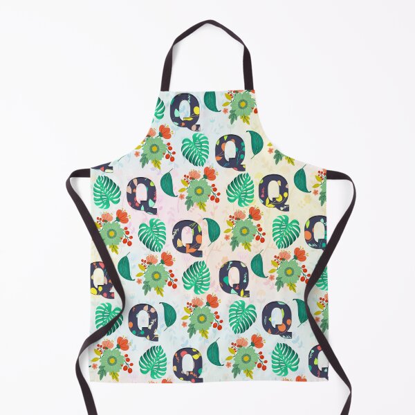 Item preview, Pattern of Floral and Letter Q  designed and sold by MoSaid.