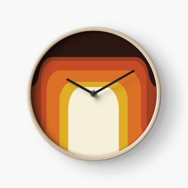 Item preview, Mid-Century Modern Meets 1970s Orange Rainbow designed and sold by MonstersMashU.