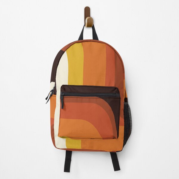 Item preview, Mid-Century Modern Meets 1970s Orange Rainbow designed and sold by MonstersMashU.