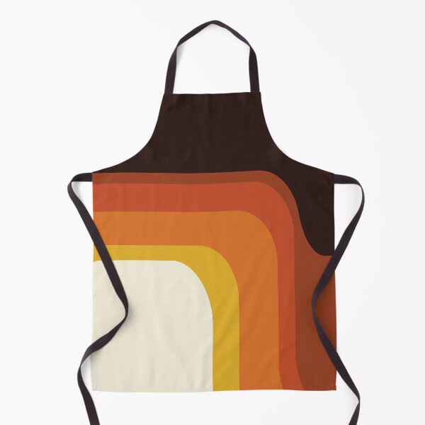 Item preview, Mid-Century Modern Meets 1970s Orange Rainbow designed and sold by MonstersMashU.