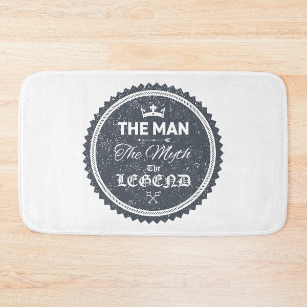 Item preview, The Man The Myth The Legend (Dark Grey) designed and sold by STUDIO-72.