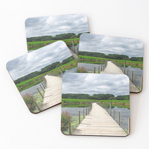 Item preview, Walking in a Wetland on a Boardwalk designed and sold by JinjerS.