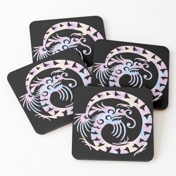 Item preview, Pink and blue clouds dragon art - dragon designed and sold by Photography-Art.