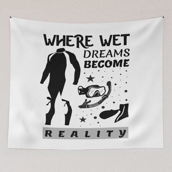 Item preview,  Swimming love  sayings , Where Wet Dreams Become Reality designed and sold by remonss.
