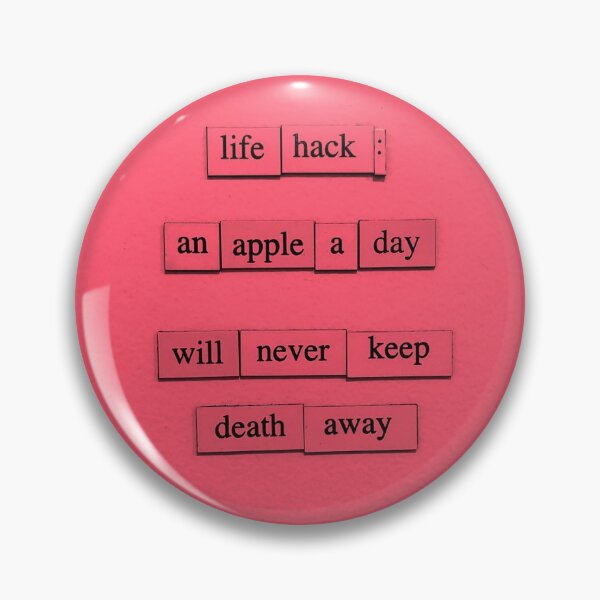 Item preview, Life Hack: Apple designed and sold by depfridgepoems.