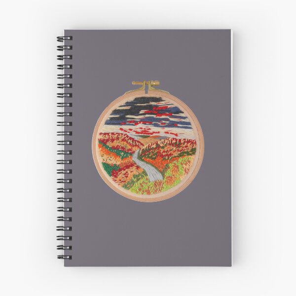 Item preview, Colorful Autumn Landscape designed and sold by Ronembroidery.