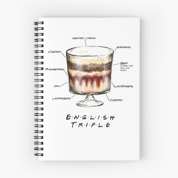 Item preview, English Trifle for your friends - 90s Failed Baking for Thanksgiving - Fandom TV Show merch designed and sold by Burnt Sugar Art + Design.