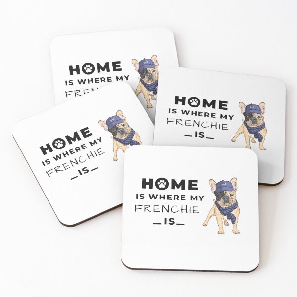 Item preview, Home is where my Frenchie is designed and sold by Kglorney.