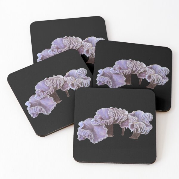 Item preview, Amethyst Deceiver Mushrooms designed and sold by cosmicoctopus.