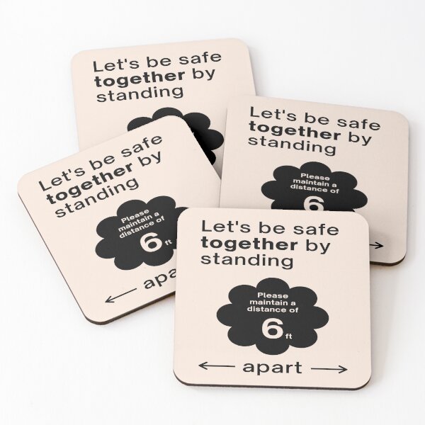 Item preview, Safe Together Social Distancing. designed and sold by BEyourself be.