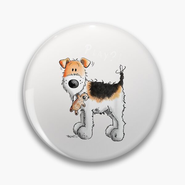 Item preview, Verspielter Foxterrier designed and sold by dendiol.