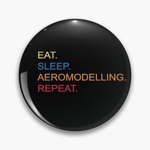 Item preview, eat sleep aeromodelling repeat designed and sold by RababE.