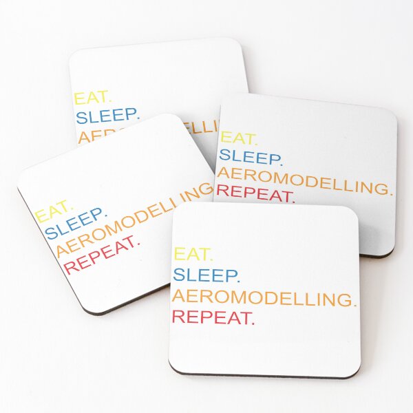 Item preview, eat sleep aeromodelling repeat designed and sold by RababE.