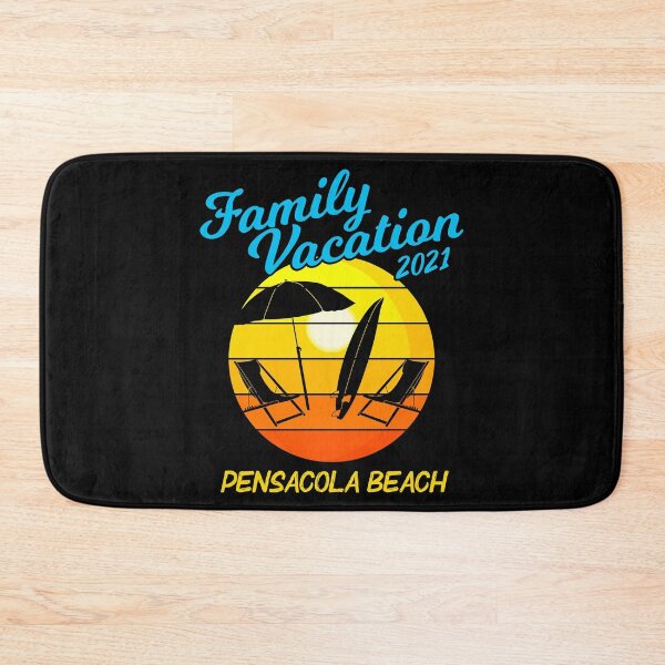 Item preview, Florida Family Vacation 2021 Pensacola Beach print designed and sold by jakehughes2015.
