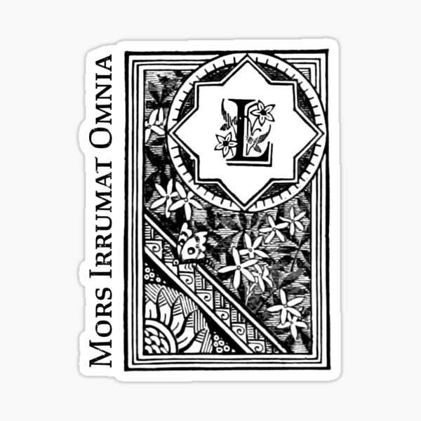 Item preview, Ninth House Mors Irrumat Omnia designed and sold by eklektyzm.