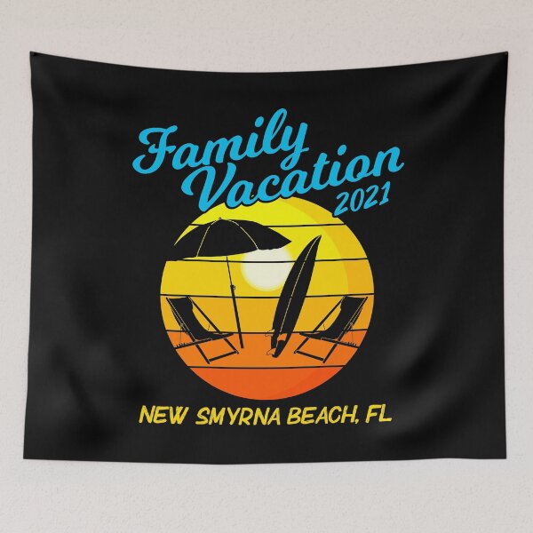 Item preview, Florida Family Vacation 2021 New Smyrna Beach graphic designed and sold by jakehughes2015.