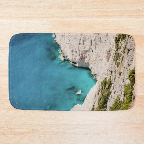 Item preview, Cliff View Ocean Blue Sea designed and sold by HappyMarlen.