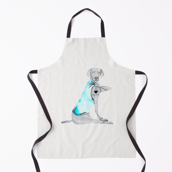Item preview, weimaraner Dog Tattoo I Love Mom Mother's Day Gift designed and sold by dendiol.