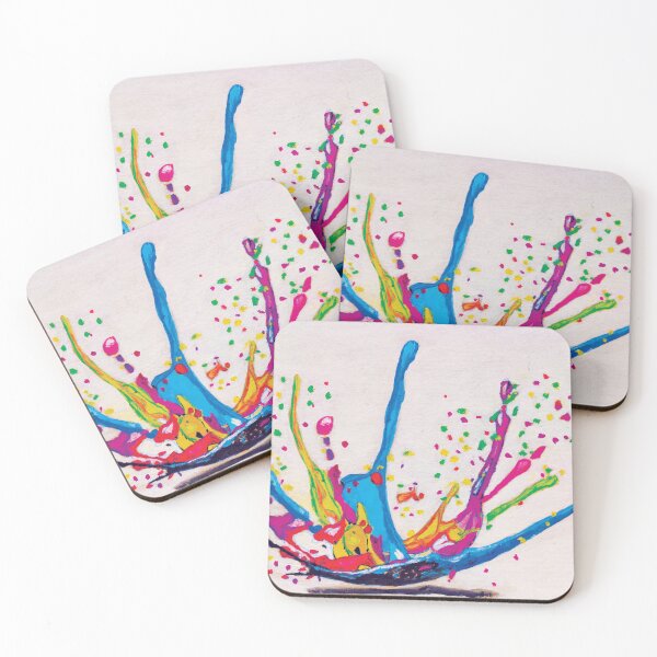 Item preview, Splash, painting watercolor technique designed and sold by pineappledizajn.