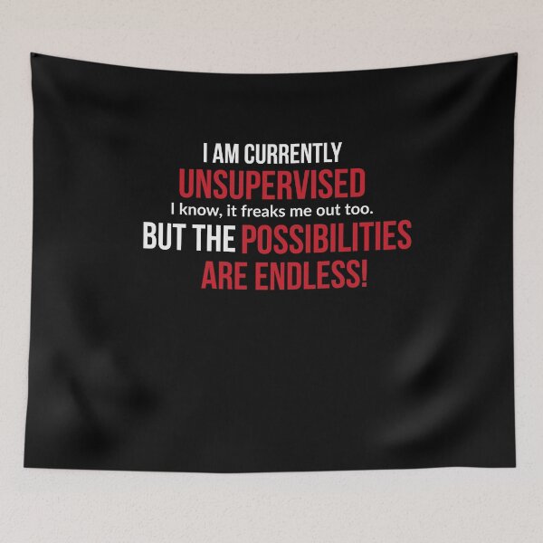 Item preview, I am Currently Unsupervised designed and sold by AwesomeWorld1.