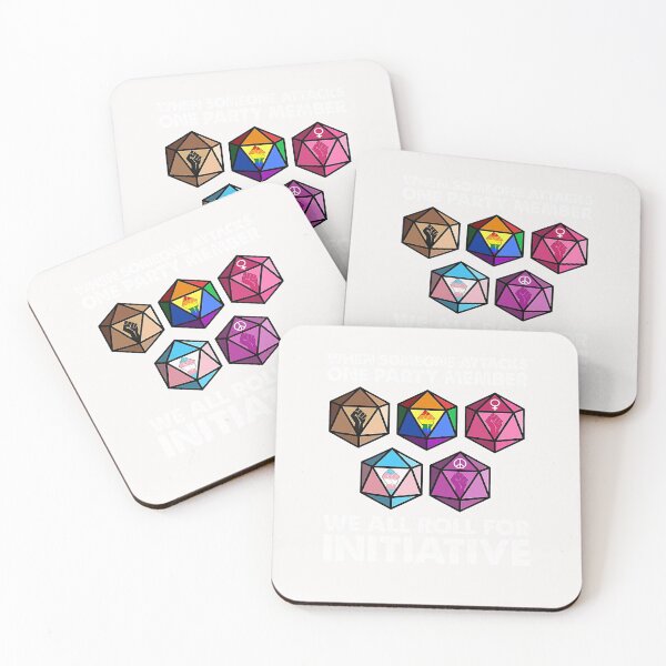 Item preview, When someone attacks one party member we roll for initiative designed and sold by dendiol.