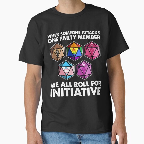 Item preview, When someone attacks one party member we roll for initiative designed and sold by dendiol.