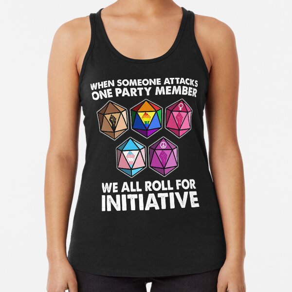 Item preview, When someone attacks one party member we roll for initiative designed and sold by dendiol.